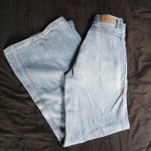 Vintage Pentimento Flare Bell Bottom High Waist Denim Jeans